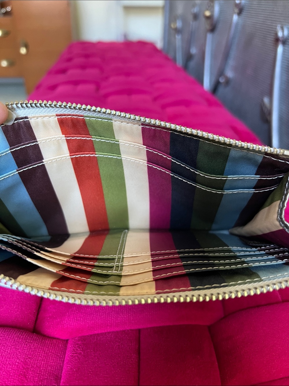Coach 65th Anniversary Legacy Lined Wristlet - Picture 15 of 15